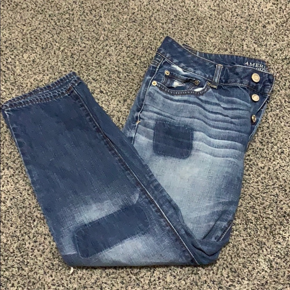 Cropped boyfriend Capri